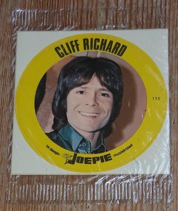 Vintage sticker Cliff Richard 70s Joepie