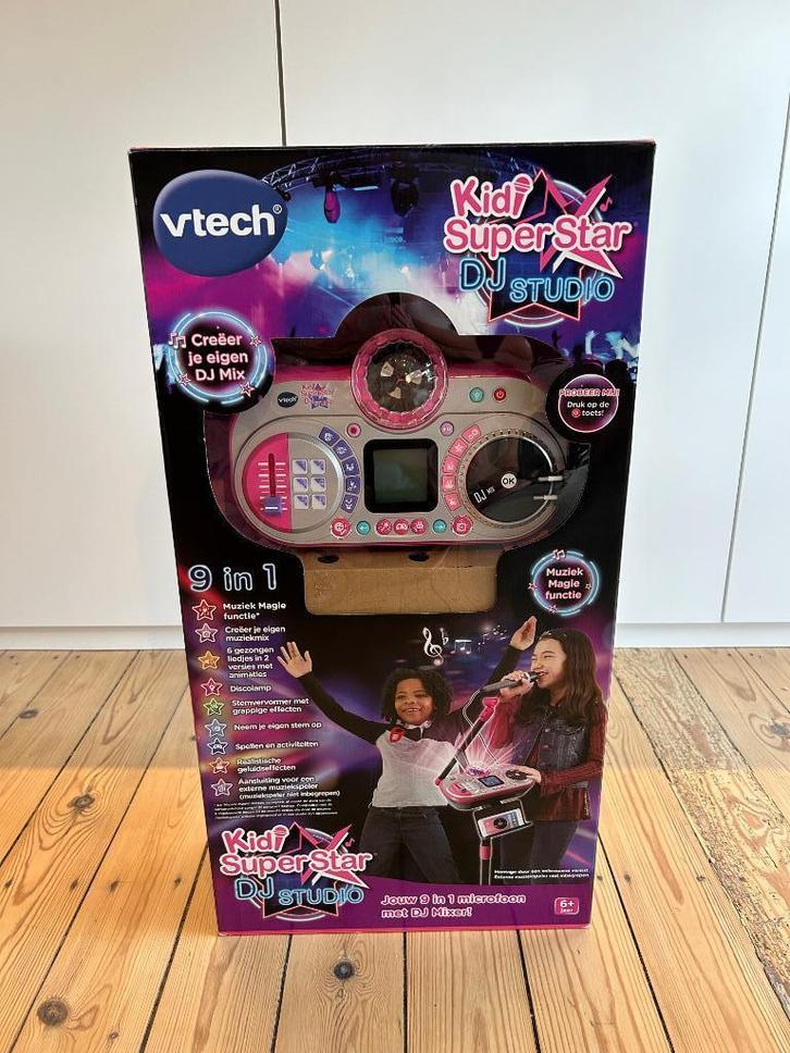 VTech Kidi SuperStar DJ Studio (MET 230v adapter), Kinderen en Baby's, Speelgoed | Vtech, Nieuw, Ophalen of Verzenden