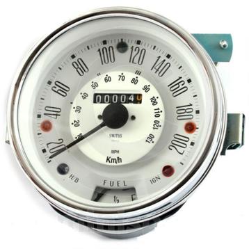 Middenteller / dashboard wit Classic Mini Cooper. beschikbaar voor biedingen