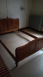 Massief eiken bed 140x200, Huis en Inrichting, Slaapkamer | Bedden, Ophalen