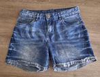 Blauwe jeansshort maat 36, Ophalen of Verzenden, Gedragen, Blauw, W28 - W29 (confectie 36)
