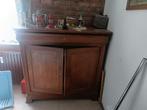 Massief houten dressoir, Ophalen, Gebruikt, 100 tot 150 cm, 1 of 2 laden