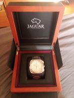 Jaguar herenhorloge, saffierglas, nikkelconditie, Handtassen en Accessoires, Horloges | Heren, Zo goed als nieuw