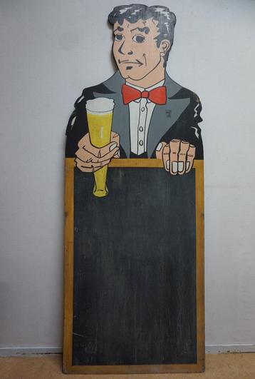 Vintage bier bord, krijtbord, cafebord beschikbaar voor biedingen