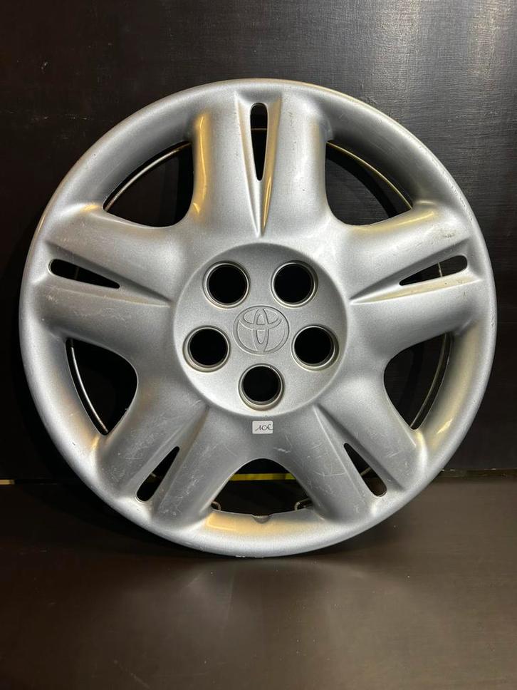 1 originele Toyota yaris aygo corolla back 15" wieldop, Auto diversen, Wieldoppen, Gebruikt, Ophalen of Verzenden