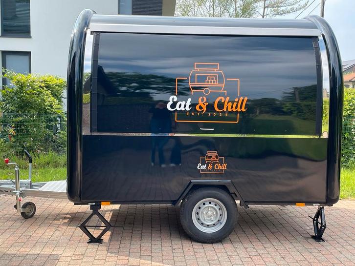 Foodtrailer te koop - Gekeurd, Auto diversen, Aanhangers en Bagagewagens, Zo goed als nieuw, Ophalen