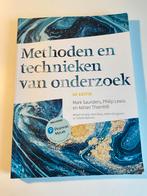 Mark Saunders - Methoden en technieken van onderzoek, Boeken, Ophalen of Verzenden, Gelezen, Nederlands, Mark Saunders; Adrian Thornhill; Philip Lewis