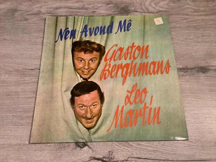 Vinyl Nen avond me Gaston Bergmans en Leo Martin  LP, Cd's en Dvd's, Vinyl | Nederlandstalig, Gebruikt, Overige genres, Verzenden