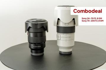 Sony 24-70mm F2.8 GM + Sony 70-200mm F2.8 GM