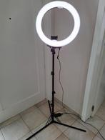 Ringlicht met telefoonhouder, Ophalen, Gebruikt, Lamp of Flitsset