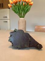 Tampon textile asiatique vintage en bois, Enlèvement ou Envoi