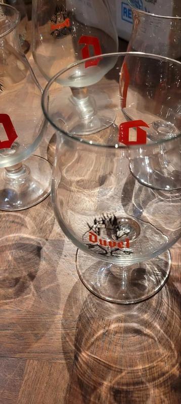 5 Duvel bierglazen beschikbaar voor biedingen