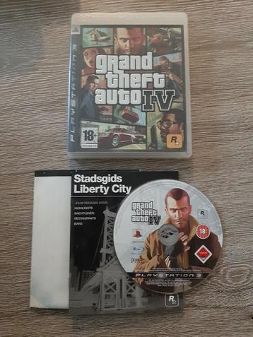 Ps3 grand theft auto IV beschikbaar voor biedingen