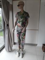 Broek en bloesje, Kleding | Dames, Jumpsuits, Ophalen of Verzenden, Zo goed als nieuw, Maat 38/40 (M), Groen