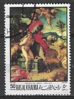 Ras Al Khaima 1970 - Stampworld 405PA - Kerstmis (ST), Affranchi, Envoi