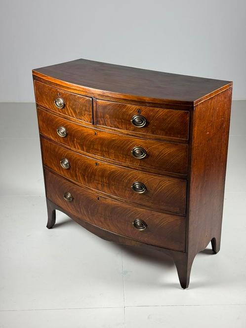 Ladekast Commode Mahonie Engels antiek, Kinderen en Baby's, Kinderkamer | Commodes en Kasten, Commode, Ophalen
