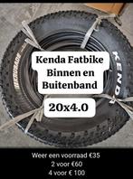 Kenda Fatbike Binnenband en Buitenband, Fietsen en Brommers, Elektrische fietsen, Ophalen, Zo goed als nieuw