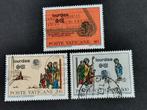 Vaticaanstad 1981 - Eucharistie Congres in Lourdes, Postzegels en Munten, Ophalen of Verzenden, Gestempeld