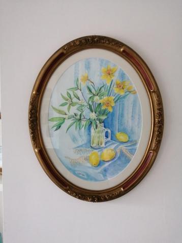 bloemen aquarel, Enlèvement