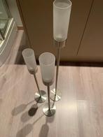 Kandelaars, 75 cm ou plus, Gris, Comme neuf, Enlèvement