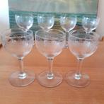 7 antieke glazen, Antiek en Kunst, Antiek | Glaswerk en Kristal, Ophalen of Verzenden