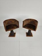 Unieke Draaibare Bootstoelen | bureau Circa 1900–1920 antiek, Antiek en Kunst, Ophalen of Verzenden