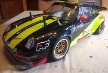 Tamiya TA02SW Porsche 911 gt2 beschikbaar voor biedingen