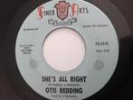 OTIS REDDING. SHE'S ALL RIGHT. POPCORN US 45T, Cd's en Dvd's, Vinyl | R&B en Soul, Ophalen of Verzenden, Zo goed als nieuw