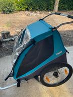 Thule XT coaster fietskar + infant sling + 2 koppelstukken, Fietsen en Brommers, Fietsaccessoires | Aanhangwagens en Karren, Ophalen