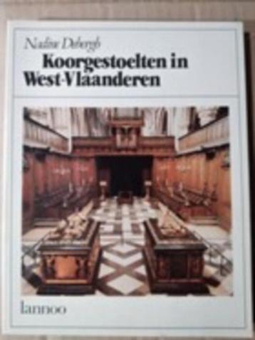 boek: koorgestoelten in West-Vlaanderen/Nadine Debergh beschikbaar voor biedingen