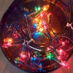 36 DELIGE KERSTVERLICHTING MET GLAZEN LAMPJES, Ophalen of Verzenden