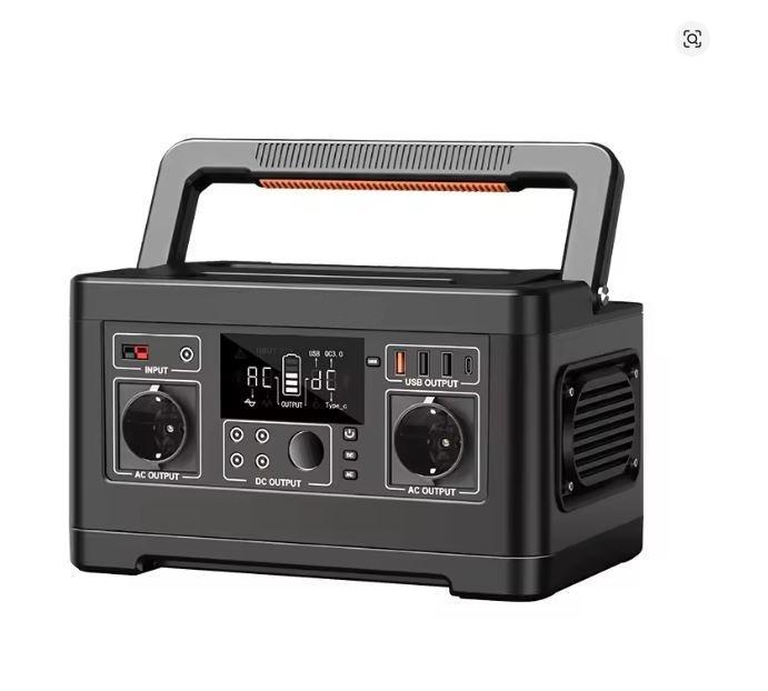 Draagbare Powerstation 600W met 520Wh OFFGRID Thuisbatterij, Caravans en Kamperen, Caravanaccessoires, Nieuw, Verzenden