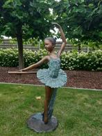 Ballerina in brons kan binnen of buiten eindejaar prijs !, Ophalen of Verzenden, Nieuw, Overige materialen, Mensenbeeld