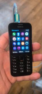 Nokia 222 noir, Télécoms, Enlèvement ou Envoi, Classique ou Candybar, 3 à 6 mégapixels, Utilisé