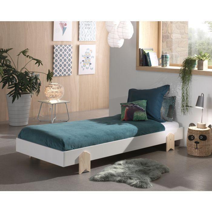 Modulo Arrow 1-persoonsbed - Wit, Kinderen en Baby's, Kinderkamer | Bedden