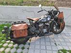 Indian 741 GDA military 1942 geen Harley WLA WLC liberator, Motoren, 2 cilinders, Particulier, Overig, 11 kW of minder