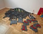 Duplo grote set: sporen, trein, auto's, popjes, Ophalen, Zo goed als nieuw, Duplo