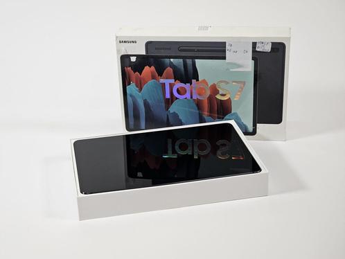 Samsung Galaxy Tab S7 - 128GB - 11 inch - Zwart, Computers en Software, Android Tablets, Gebruikt, Wi-Fi, 11 inch, 64 GB, Gps