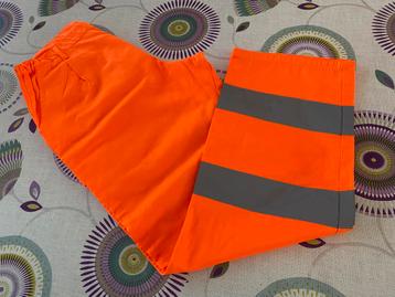 SIGGI werkbroek voor heren kleur oranje rood beschikbaar voor biedingen