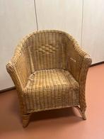 Rieten kinderstoel of fauteuil, Ophalen, Gebruikt