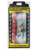 Close Up Wooden Fingerboard Heroin Egg Anato Gold Trucks, Verzenden, Zo goed als nieuw