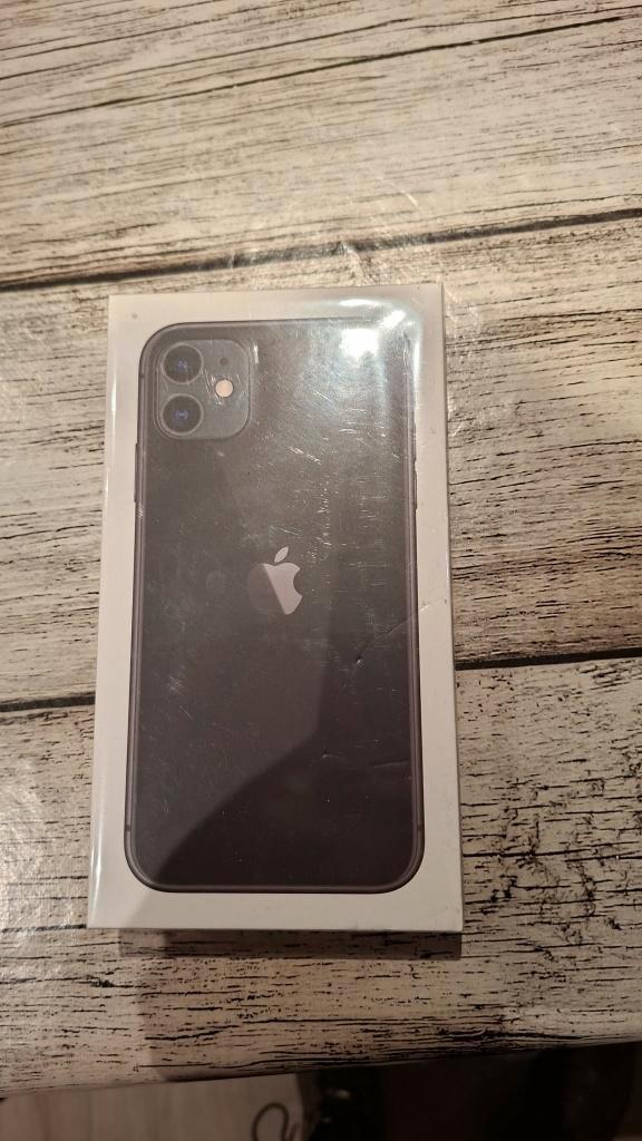 Iphone 11 64gb - gesealed, Telecommunicatie, Mobiele telefoons | Apple iPhone, Nieuw, 64 GB, iPhone 11, Zwart, Ophalen of Verzenden