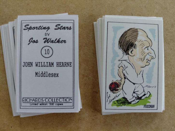 Sporting Stars Cricket complete set 25 chromos 1997, Verzamelen, Sportartikelen en Voetbal, Zo goed als nieuw, Poster, Plaatje of Sticker