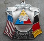 BELGIQUE - MEDAILLE BASTOGNE COMMEMORATIVE WW2, Envoi, Armée de terre, Ruban, Médaille ou Ailes