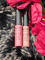 Set van 2 vloeibare lipsticks Nyx mat soft matte cream, Handtassen en Accessoires, Uiterlijk | Cosmetica en Make-up, Roze, Zo goed als nieuw