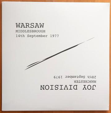 Warsaw Middlesbrough 1977 / Joy Division Manchester 1979 lp, Enlèvement ou Envoi