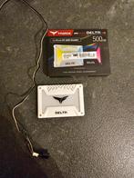 Team Group Delta RGB SSD 500GB, Informatique & Logiciels, Disques durs, Comme neuf, Interne, Team Group, Desktop