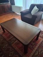 degelijke houten salontafel -eik-perfecte staat-prijs o.t.k., Ophalen, 100 tot 150 cm, Eikenhout, 50 tot 100 cm