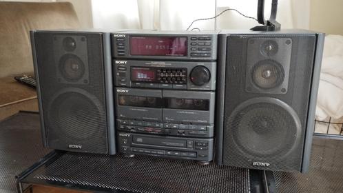 Stereo-keten SONY (1991) FH-B7CD  / HCD H7 te herstellen, Audio, Tv en Foto, Stereoketens, Gebruikt, Cassettedeck, Cd-speler, Tuner of Radio