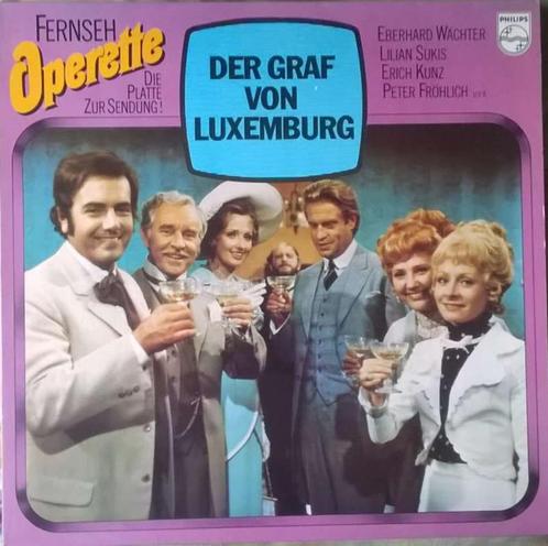 LP - Franz Lehár   Der Graf Von Luxemburg, CD & DVD, Vinyles | Classique, Comme neuf, Classicisme, Opéra ou Opérette, 12 pouces